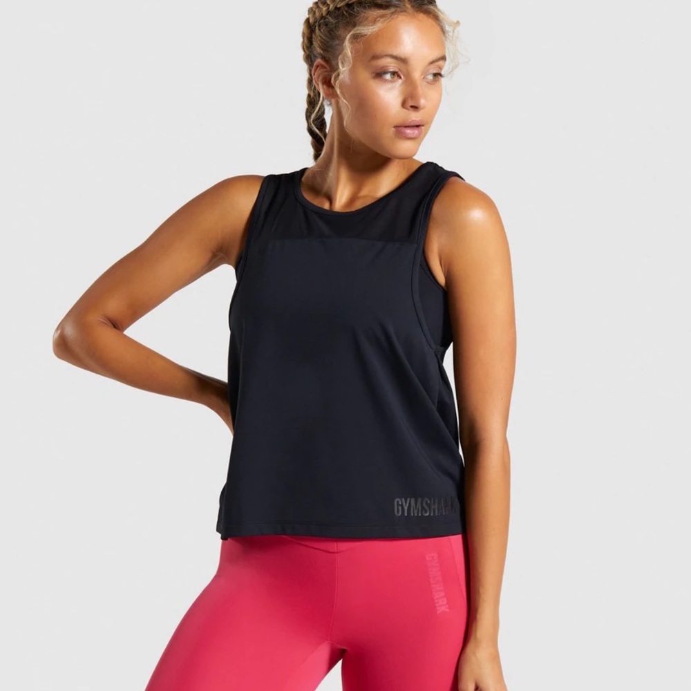 Gymshark Captivate Tank - Black